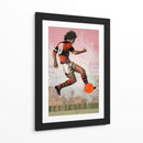 Acción de futbol de época - David Diehl | Cuadro decorativo de Canvas Lab