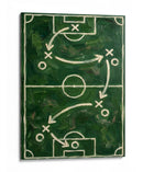 Estrategia en el campo de futbol - HUGO | Cuadro decorativo de Canvas Lab