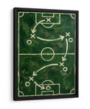 Estrategia en el campo de futbol - HUGO | Cuadro decorativo de Canvas Lab