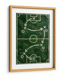 Estrategia en el campo de futbol - HUGO | Cuadro decorativo de Canvas Lab