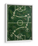 Estrategia en el campo de futbol - HUGO | Cuadro decorativo de Canvas Lab