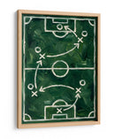 Estrategia para un partido de futbol - HUGO | Cuadro decorativo de Canvas Lab