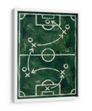 Estrategia para un partido de futbol - HUGO | Cuadro decorativo de Canvas Lab