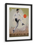 Pateada de un futbolista de época - David Diehl | Cuadro decorativo de Canvas Lab