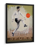Pateada de un futbolista de época - David Diehl | Cuadro decorativo de Canvas Lab