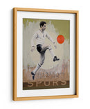 Pateada de un futbolista de época - David Diehl | Cuadro decorativo de Canvas Lab