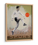 Pateada de un futbolista de época - David Diehl | Cuadro decorativo de Canvas Lab