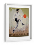 Pateada de un futbolista de época - David Diehl | Cuadro decorativo de Canvas Lab