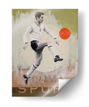 Pateada de un futbolista de época - David Diehl | Cuadro decorativo de Canvas Lab