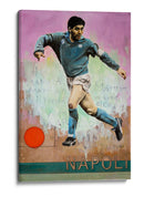 Atleta dinámico de futbol - David Diehl | Cuadro decorativo de Canvas Lab