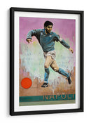 Atleta dinámico de futbol - David Diehl | Cuadro decorativo de Canvas Lab