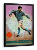 Atleta dinámico de futbol - David Diehl | Cuadro decorativo de Canvas Lab