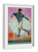 Atleta dinámico de futbol - David Diehl | Cuadro decorativo de Canvas Lab