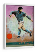 Atleta dinámico de futbol - David Diehl | Cuadro decorativo de Canvas Lab