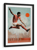 Futbolista saltando - David Diehl | Cuadro decorativo de Canvas Lab