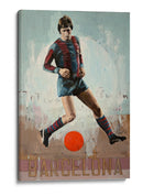 Gol de futbol de época - David Diehl | Cuadro decorativo de Canvas Lab