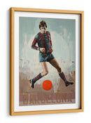 Gol de futbol de época - David Diehl | Cuadro decorativo de Canvas Lab