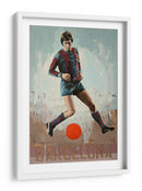 Gol de futbol de época - David Diehl | Cuadro decorativo de Canvas Lab