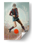 Gol de futbol de época - David Diehl | Cuadro decorativo de Canvas Lab