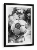 Reloj futbolero del juicio final - Rafal Kulik | Cuadro decorativo de Canvas Lab