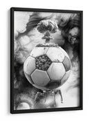 Reloj futbolero del juicio final - Rafal Kulik | Cuadro decorativo de Canvas Lab