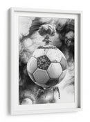 Reloj futbolero del juicio final - Rafal Kulik | Cuadro decorativo de Canvas Lab
