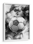 Reloj futbolero del juicio final - Rafal Kulik | Cuadro decorativo de Canvas Lab