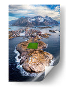 Lofoten, la isla del futbol - Bartolome Lopez | Cuadro decorativo de Canvas Lab