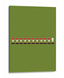 Alineación del equipo de futbol - Nicholas | Cuadro decorativo de Canvas Lab