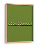 Alineación del equipo de futbol - Nicholas | Cuadro decorativo de Canvas Lab