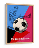 Estilo y espíritu de fútbol atemporal - Carlo Kaminski | Cuadro decorativo de Canvas Lab