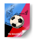 Estilo y espíritu de fútbol atemporal - Carlo Kaminski | Cuadro decorativo de Canvas Lab