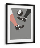 Tachones clásicos y balón de futbol - Nicholas | Cuadro decorativo de Canvas Lab