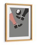 Tachones clásicos y balón de futbol - Nicholas | Cuadro decorativo de Canvas Lab