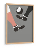 Tachones clásicos y balón de futbol - Nicholas | Cuadro decorativo de Canvas Lab