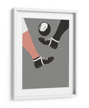 Tachones clásicos y balón de futbol - Nicholas | Cuadro decorativo de Canvas Lab