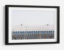 Estadio azul vacío - Tal Paz-Fridman | Cuadro decorativo de Canvas Lab