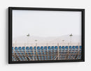 Estadio azul vacío - Tal Paz-Fridman | Cuadro decorativo de Canvas Lab