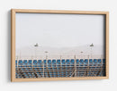 Estadio azul vacío - Tal Paz-Fridman | Cuadro decorativo de Canvas Lab
