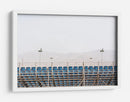 Estadio azul vacío - Tal Paz-Fridman | Cuadro decorativo de Canvas Lab