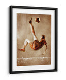 Tiro de bicicleta en el futbol - Justyna Jaszke | Cuadro decorativo de Canvas Lab