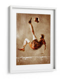 Tiro de bicicleta en el futbol - Justyna Jaszke | Cuadro decorativo de Canvas Lab
