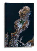 Isla del futbol ártico - Doroteo Tobarra Narro | Cuadro decorativo de Canvas Lab