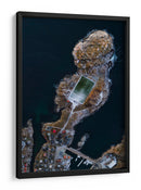 Isla del futbol ártico - Doroteo Tobarra Narro | Cuadro decorativo de Canvas Lab
