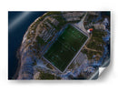 Canchas de futbol en islas remotas - Bingo Z | Cuadro decorativo de Canvas Lab