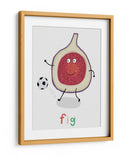Fig jugando al futbol - Carla Daly | Cuadro decorativo de Canvas Lab