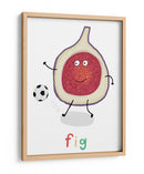 Fig jugando al futbol - Carla Daly | Cuadro decorativo de Canvas Lab