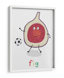 Fig jugando al futbol - Carla Daly | Cuadro decorativo de Canvas Lab
