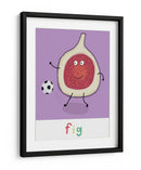 Fig feliz con el soccer - Carla Daly | Cuadro decorativo de Canvas Lab