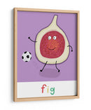 Fig feliz con el soccer - Carla Daly | Cuadro decorativo de Canvas Lab